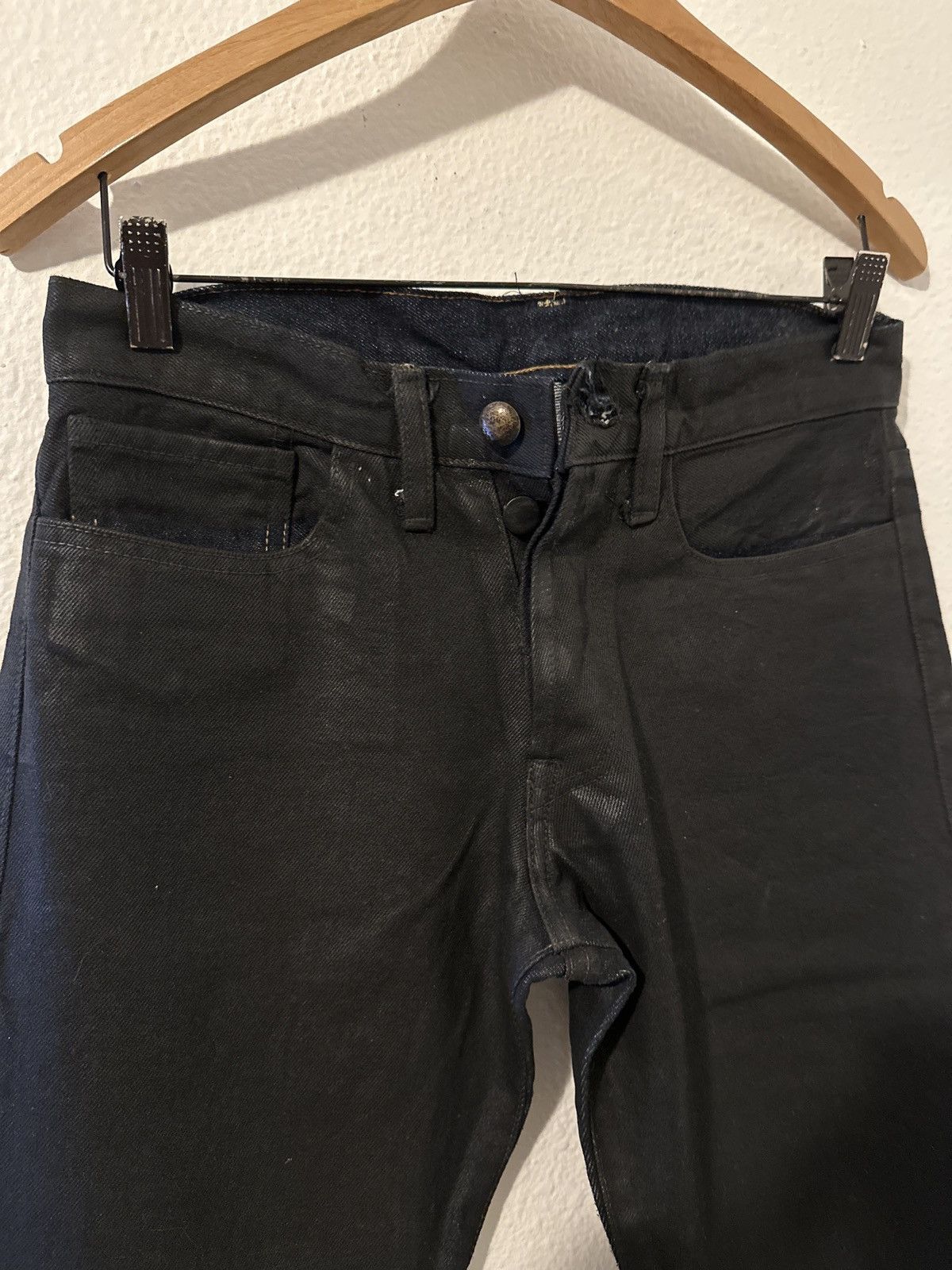 Other Waxed Vintage Sample Jeans 30x32 Size US 30 / EU 46 - 2 Thumbnail