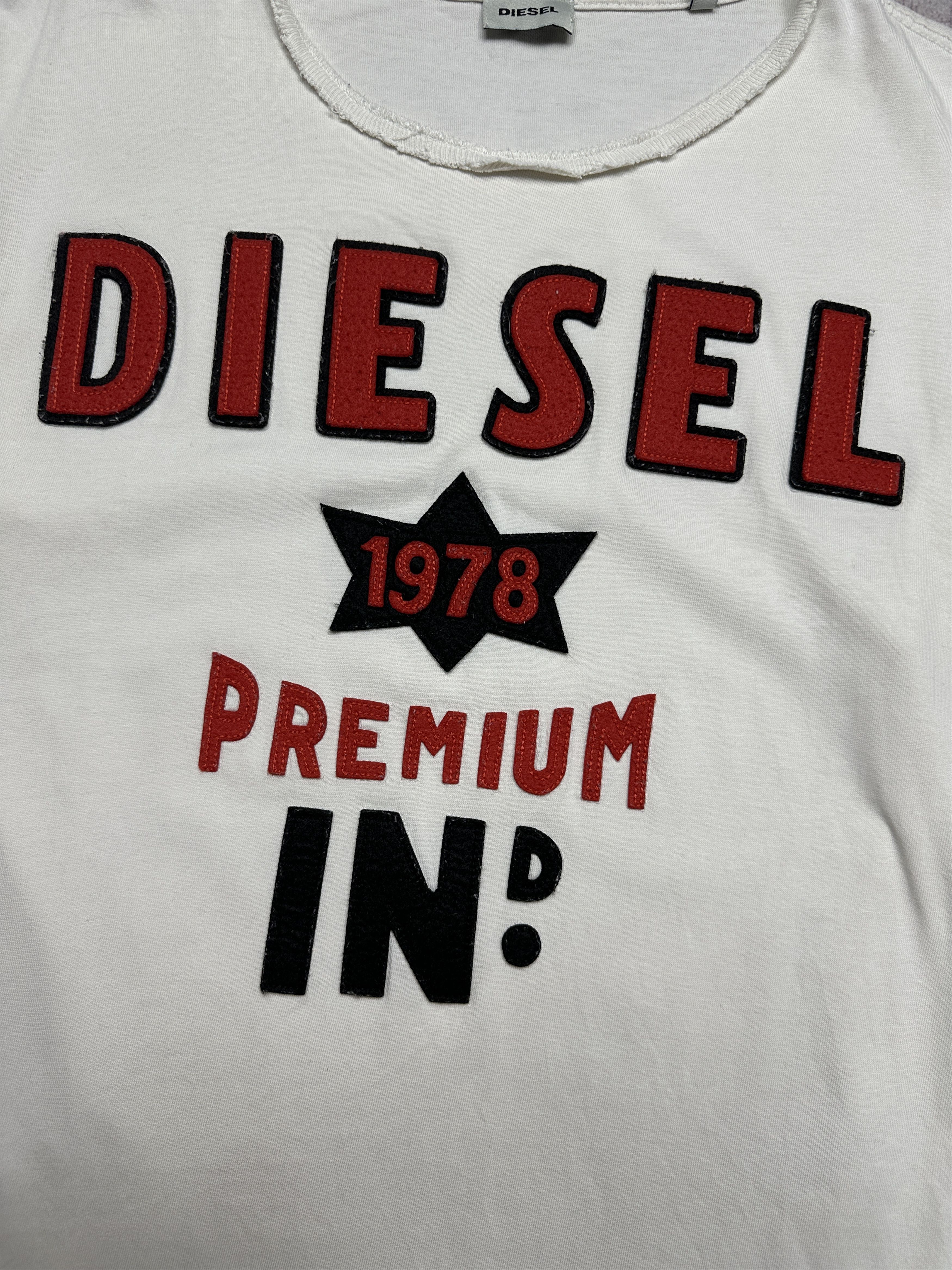 Diesel Diesel Mens Crew Neck T-Shirt Size US L / EU 52-54 / 3 - 3 Thumbnail