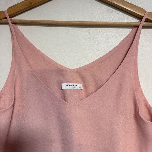 Equipment Equipment Femme Blush Pink Silk Camisole Top - Small Size S / US 4 / IT 40 - 7 Thumbnail