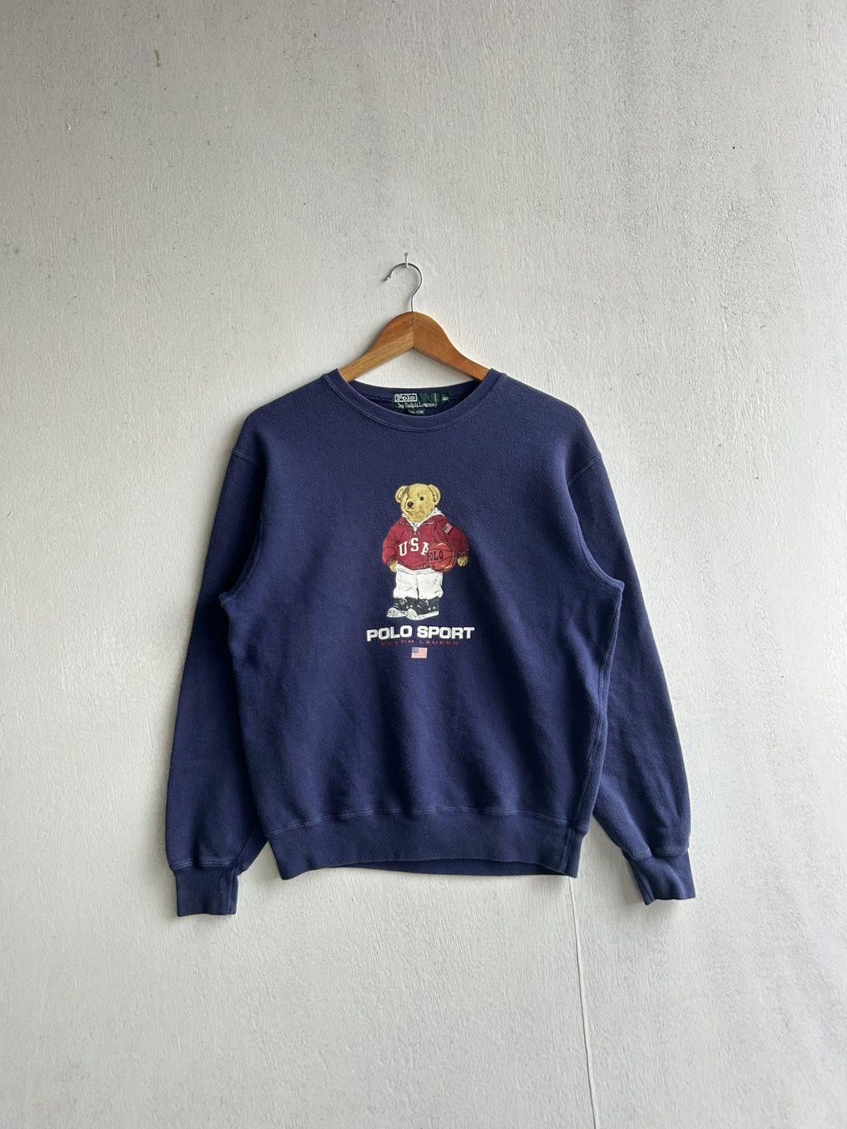 Polo Ralph Lauren Vintage Polo Bear by Polo Ralph Lauren Size US M / EU 48-50 / 2 - 2 Thumbnail
