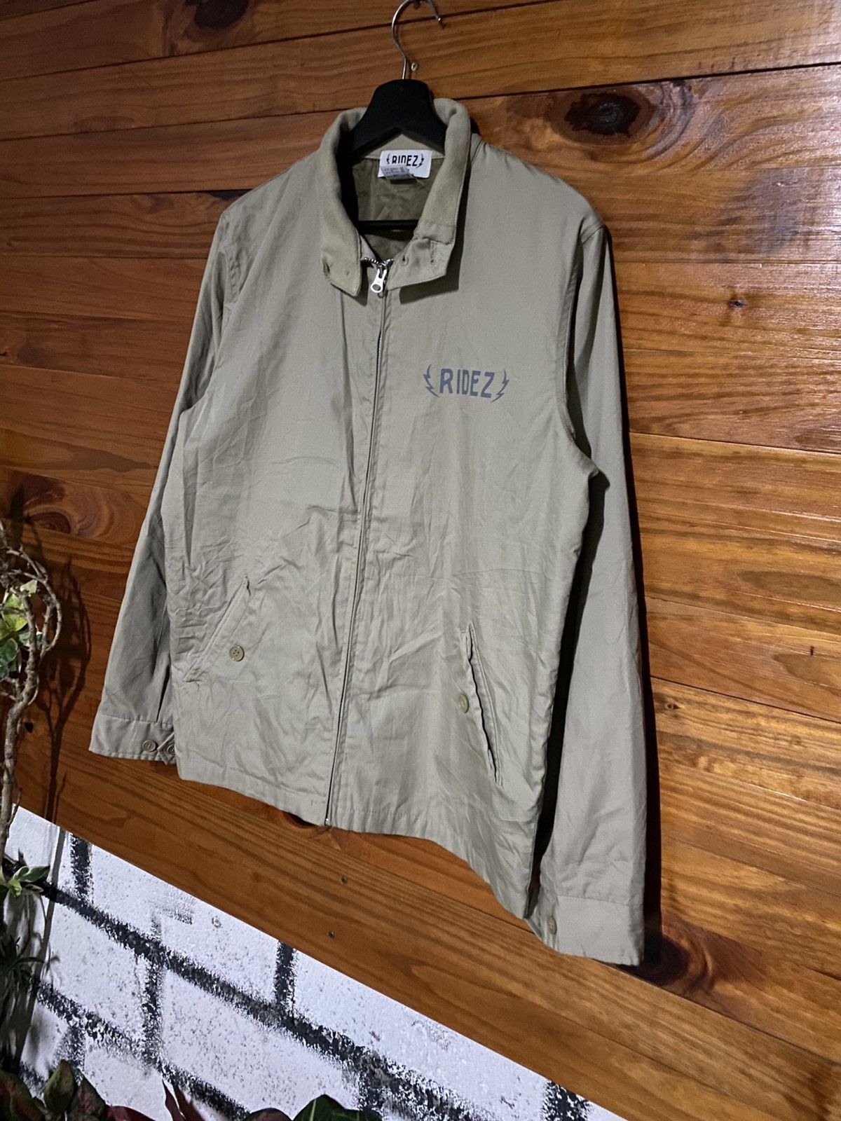 Japanese Brand RideZ Motorcycle Dept. Jacket “Est. 1998” Logo Print Size US M / EU 48-50 / 2 - 4 Thumbnail