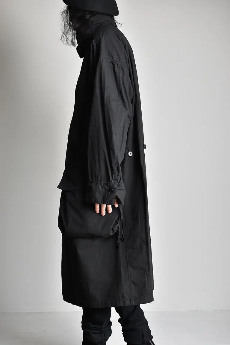 The Viridi-anne The Viridi-anne Cotton Linen Coat "Indigo" Size US L / EU 52-54 / 3 - 11 Thumbnail