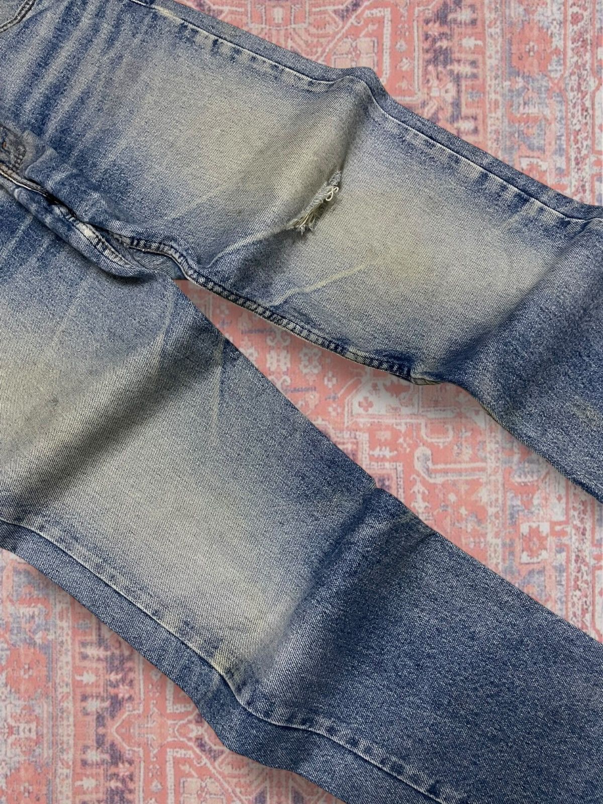 Levi's Vintage Clothing Vintage 1990s Rare Designer Levis 616 Mudwash Distressed Size US 29 - 6 Thumbnail