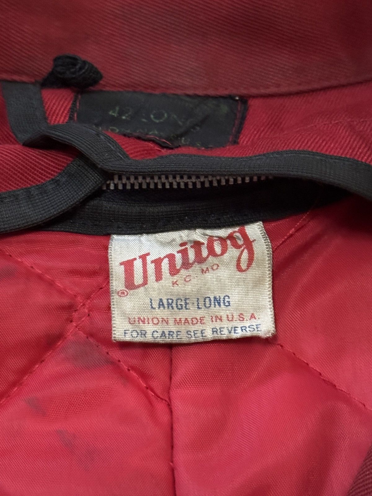 Vintage Vintage 70s Exxon Chain Stitched Art Union Made Jacket Size US L / EU 52-54 / 3 - 5 Thumbnail