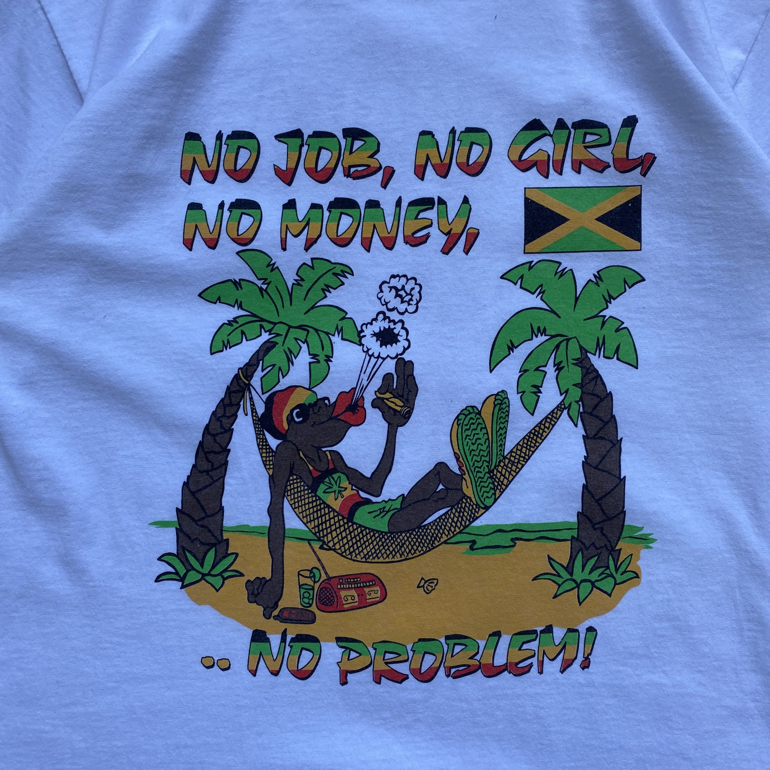 Bob Marley 🇯🇲 Rasta Jamaica Humor tee Bob Marley Size US XS / EU 42 / 0 - 4 Thumbnail
