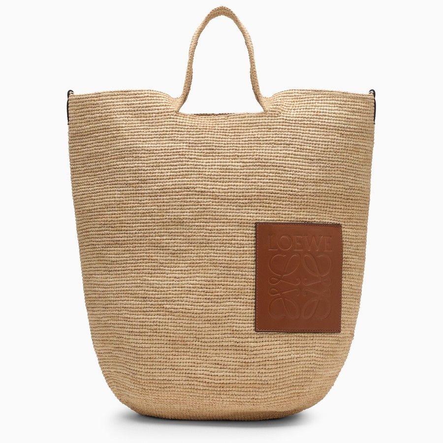 Loewe o1d2blof0824 Size: OS / Raffia Bag in Beige Size ONE SIZE - 1 Thumbnail