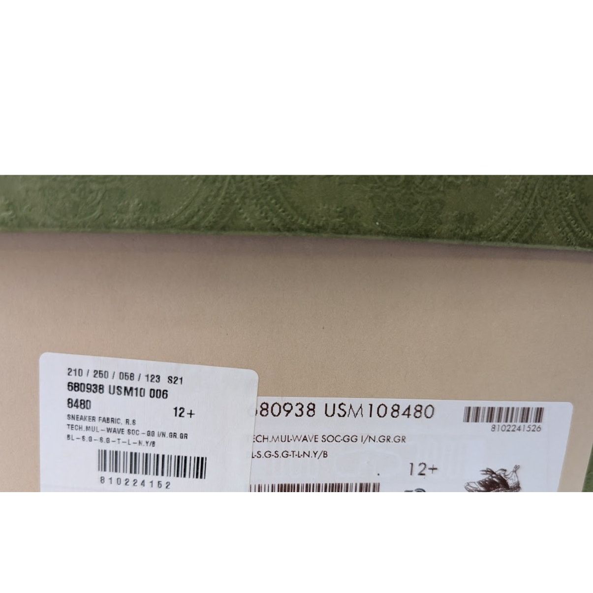 Gucci o1rshd1 Fabric Low-Top Sneakers in Multicolor Size US 13 / EU 46 - 23 Thumbnail