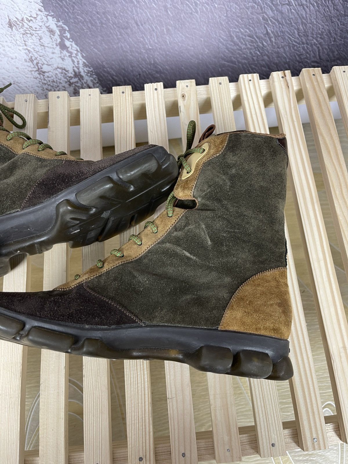 Miu Miu Miu Miu Prada archive leather suede vintage boots sneakers Size US 7 / IT 37 - 10 Thumbnail