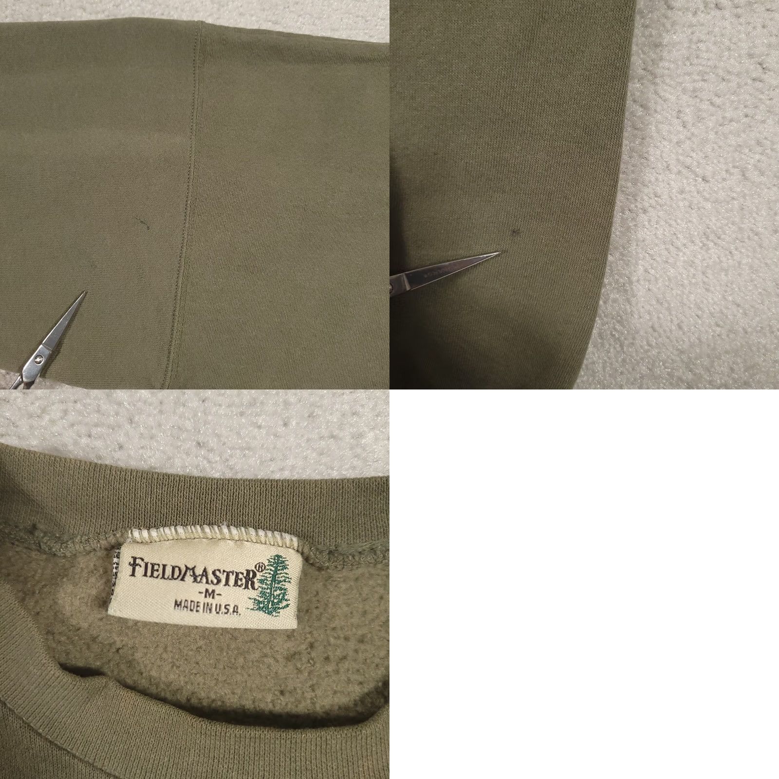 Vintage VINTAGE Fieldmaster Sweatshirt Mens M Green American USA M Shirt Pullover 90s Nature Outdoor Mens Size US M / EU 48-50 / 2 - 10 Thumbnail