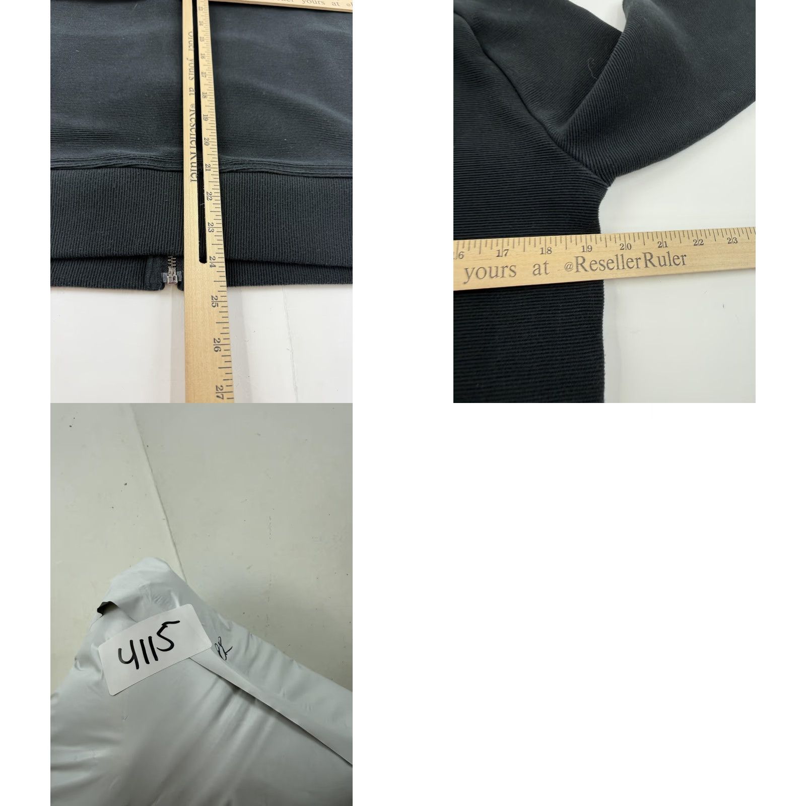 Banana Republic Banana Republic Sweatshirt Mens M Black Full Zip Fleece Mock Neck Pockets Size US M / EU 48-50 / 2 - 8 Thumbnail