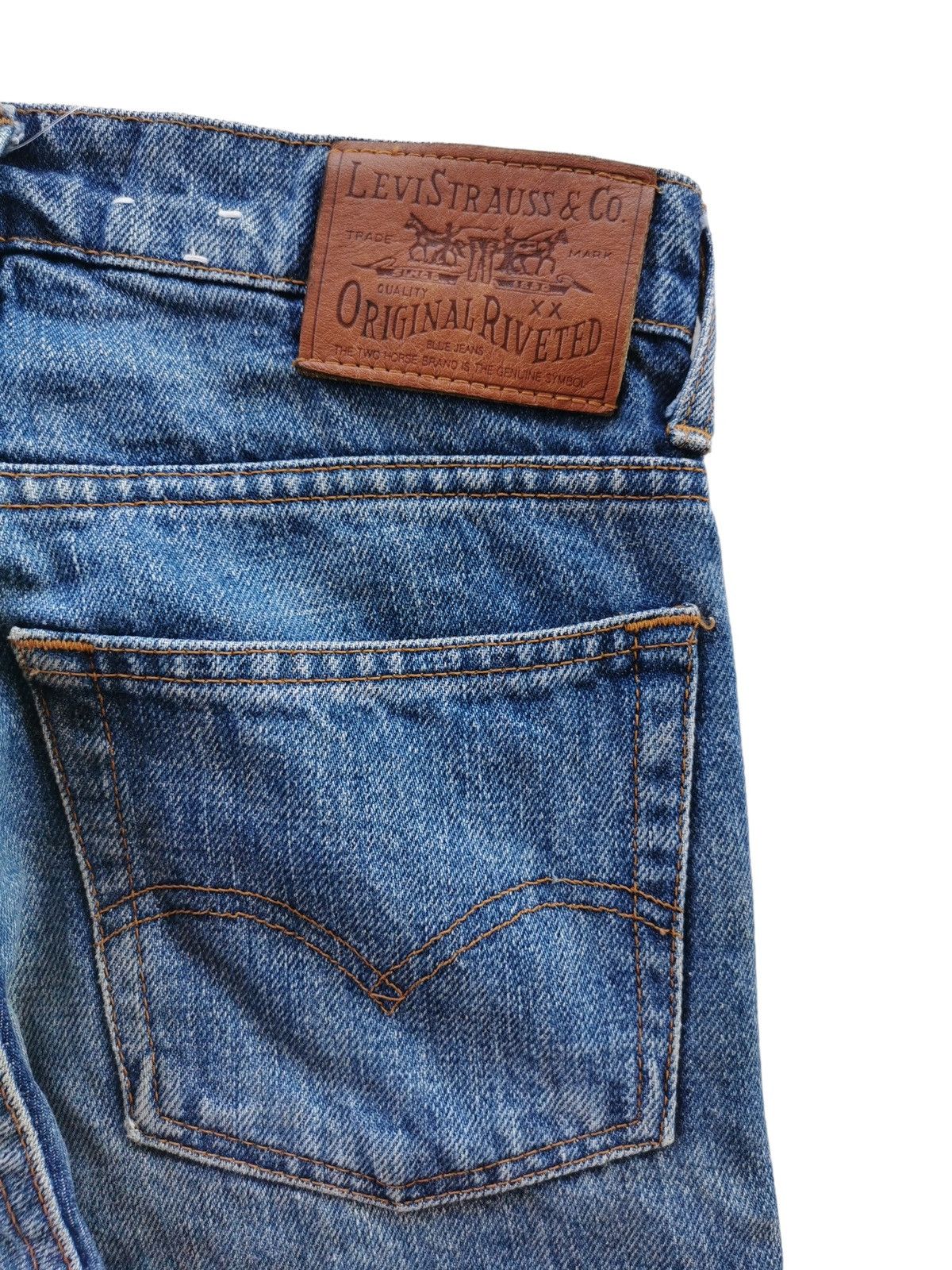 Levi's Vtg Levis Originally Rivetted Size US 27 - 2 Thumbnail