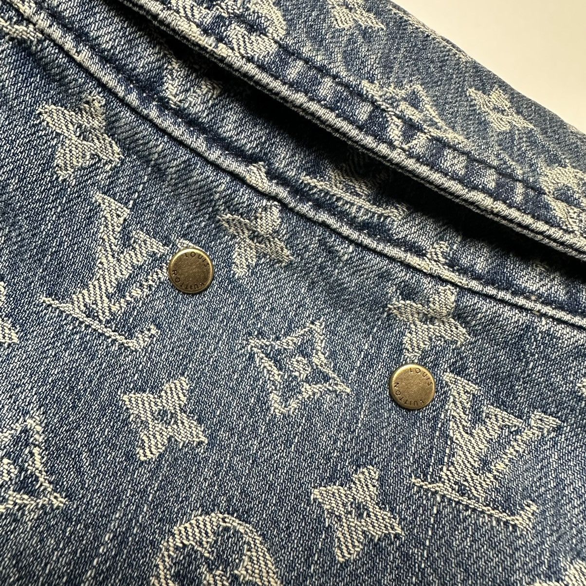 Louis Vuitton × Supreme Louis vuitton Supreme 54 mens monogram denim trucker jacket Size US L / EU 52-54 / 3 - 16 Thumbnail
