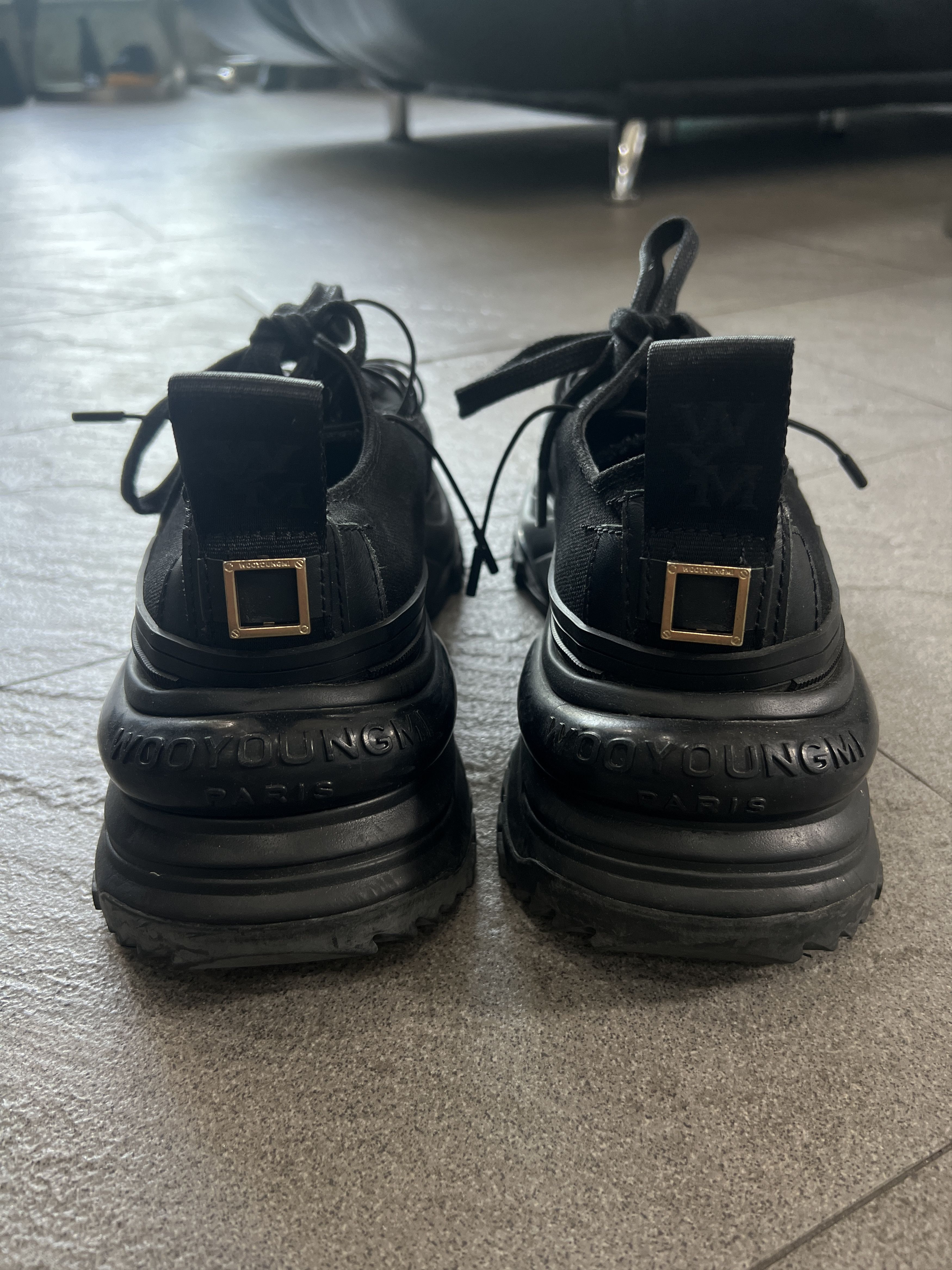 Wooyoungmi Wooyoungmi Paris Platform Chunky Sneakers Black EU43 Size US 10 / EU 43 - 6 Thumbnail