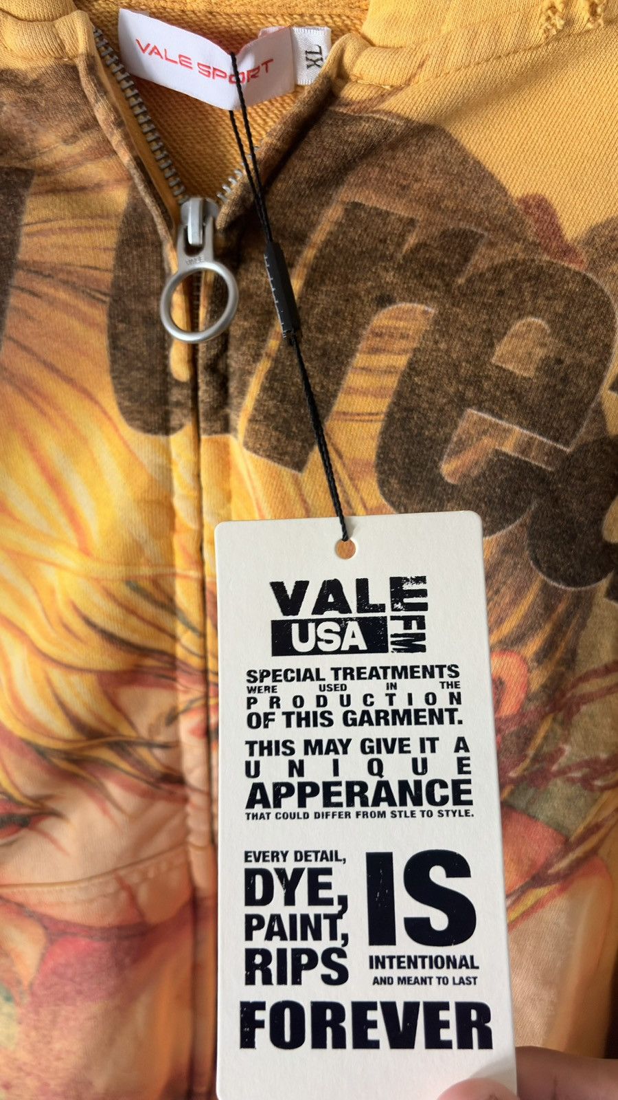 Vale Vale Forever Gold Rush Zip Up Hoodie Size US XL / EU 56 / 4 - 4 Thumbnail