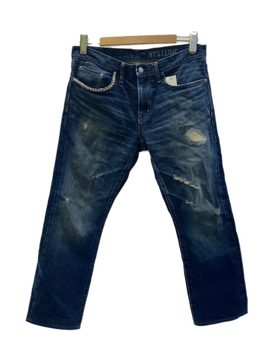 Hysteric Glamour Studded Distressed Jeans Size US 32 / EU 48 - 1 Thumbnail