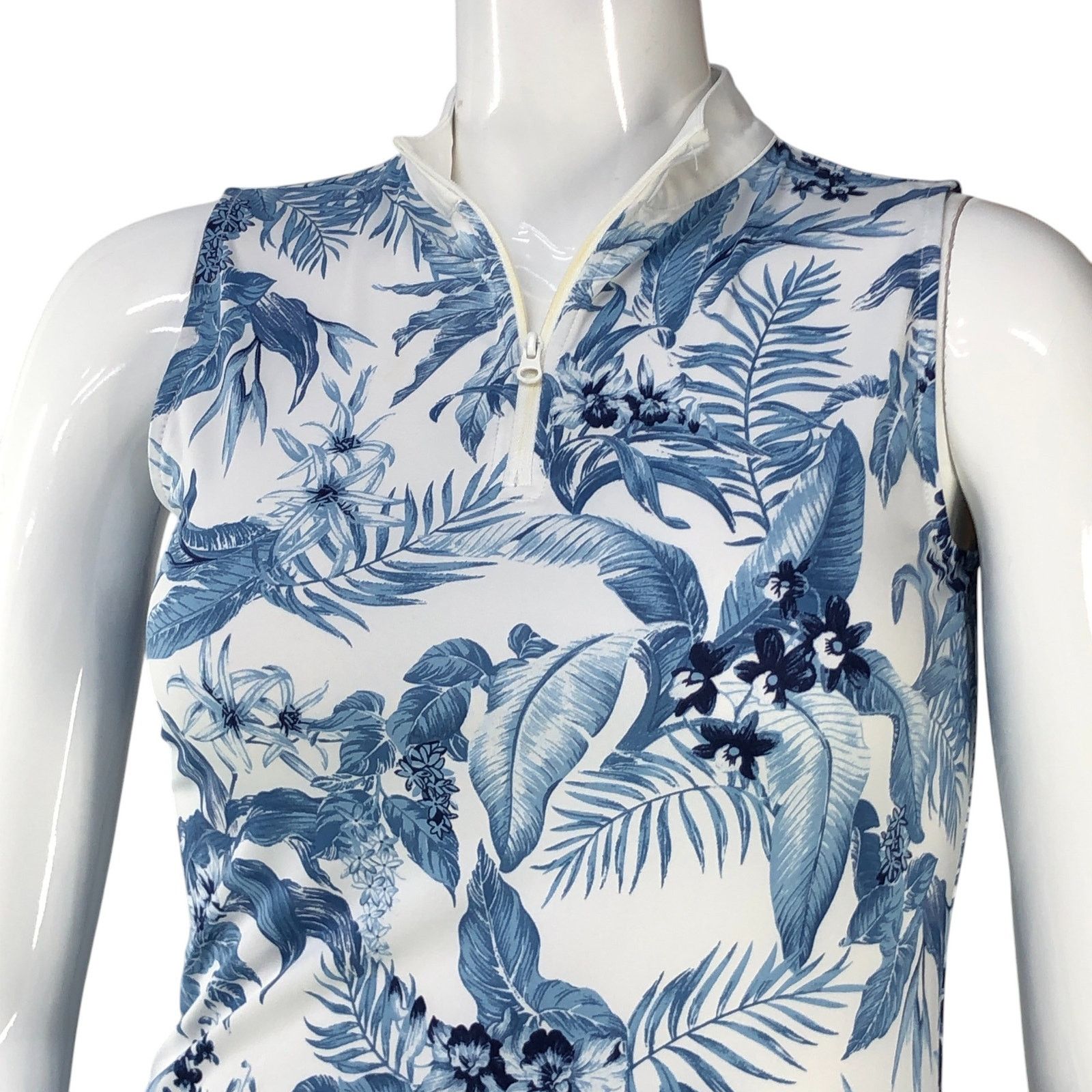 Tommy Bahama Tommy Bahamas Size M Top Athletic Quarter Zip TINY FLAW Size M / US 6-8 / IT 42-44 - 2 Thumbnail