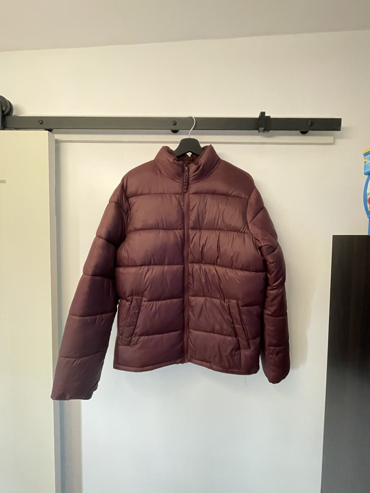 Old Navy × Vintage Burgundy Old Navy Puffer jacket Size US M / EU 48-50 / 2 - 1 Thumbnail