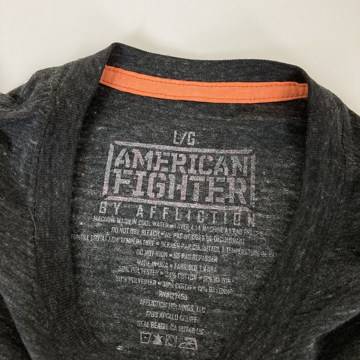 Affliction Crazy Vintage Y2K Affliction American Fighter Cyber T Shirt Size US L / EU 52-54 / 3 - 3 Thumbnail