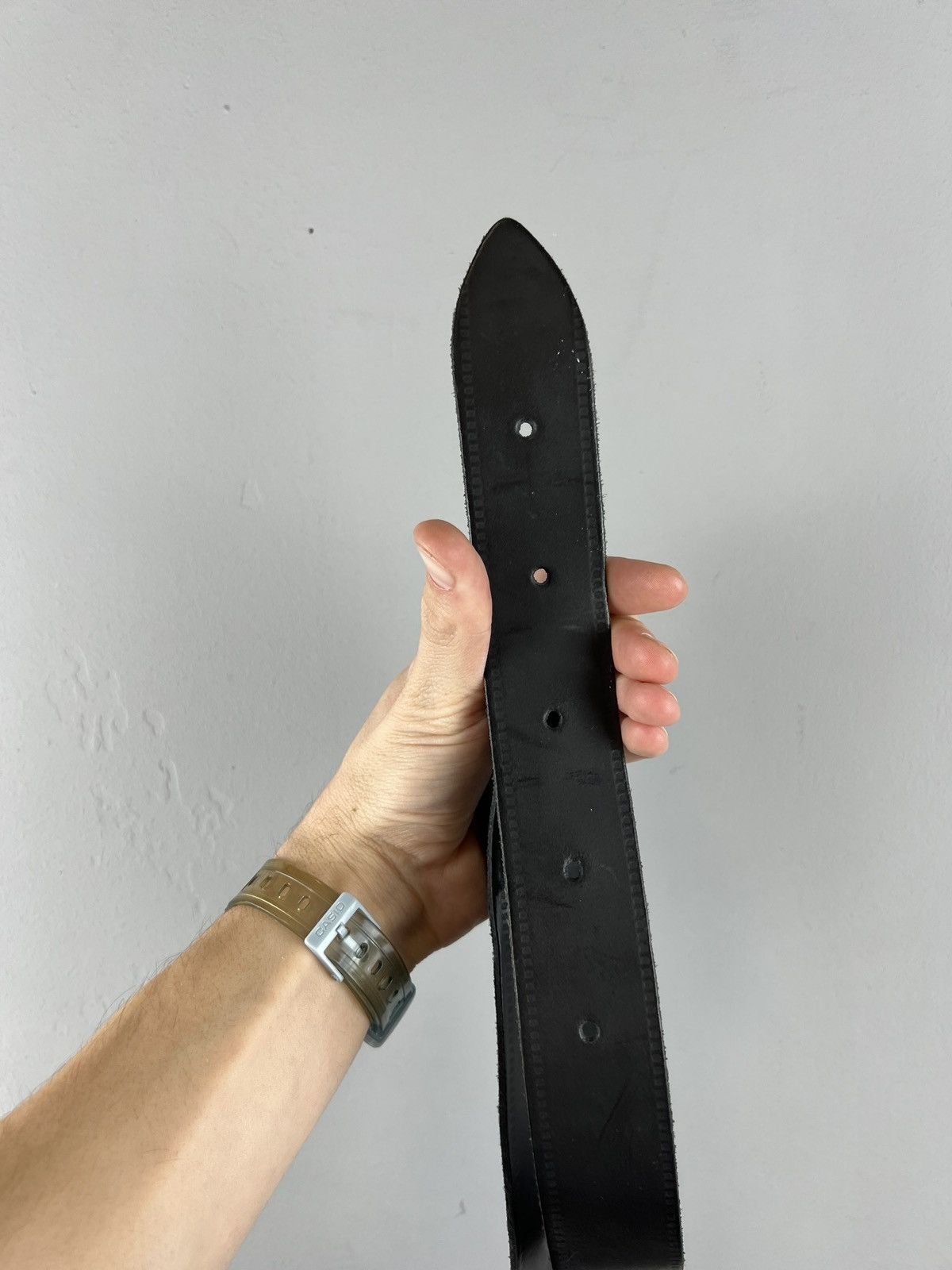 Japanese Brand × Vintage Vintage 90's Lucky 777 Japanese Belt Y2k Style AvantGarde Size ONE SIZE - 7 Thumbnail