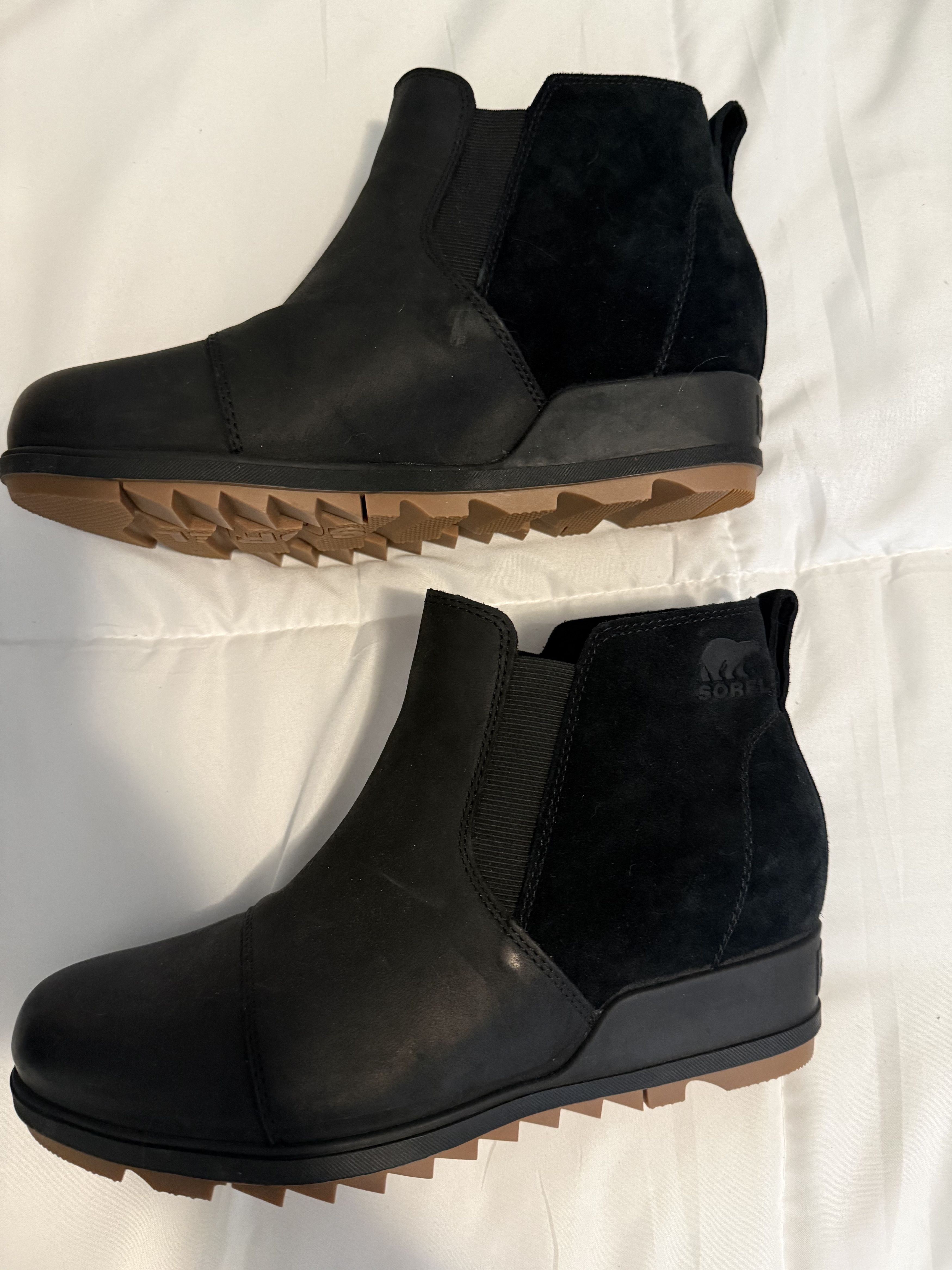 SOREL NEW Women’s Sorel Evie II Chelsea Bootie Black Size 11 Size US 11 / IT 41 - 2 Thumbnail