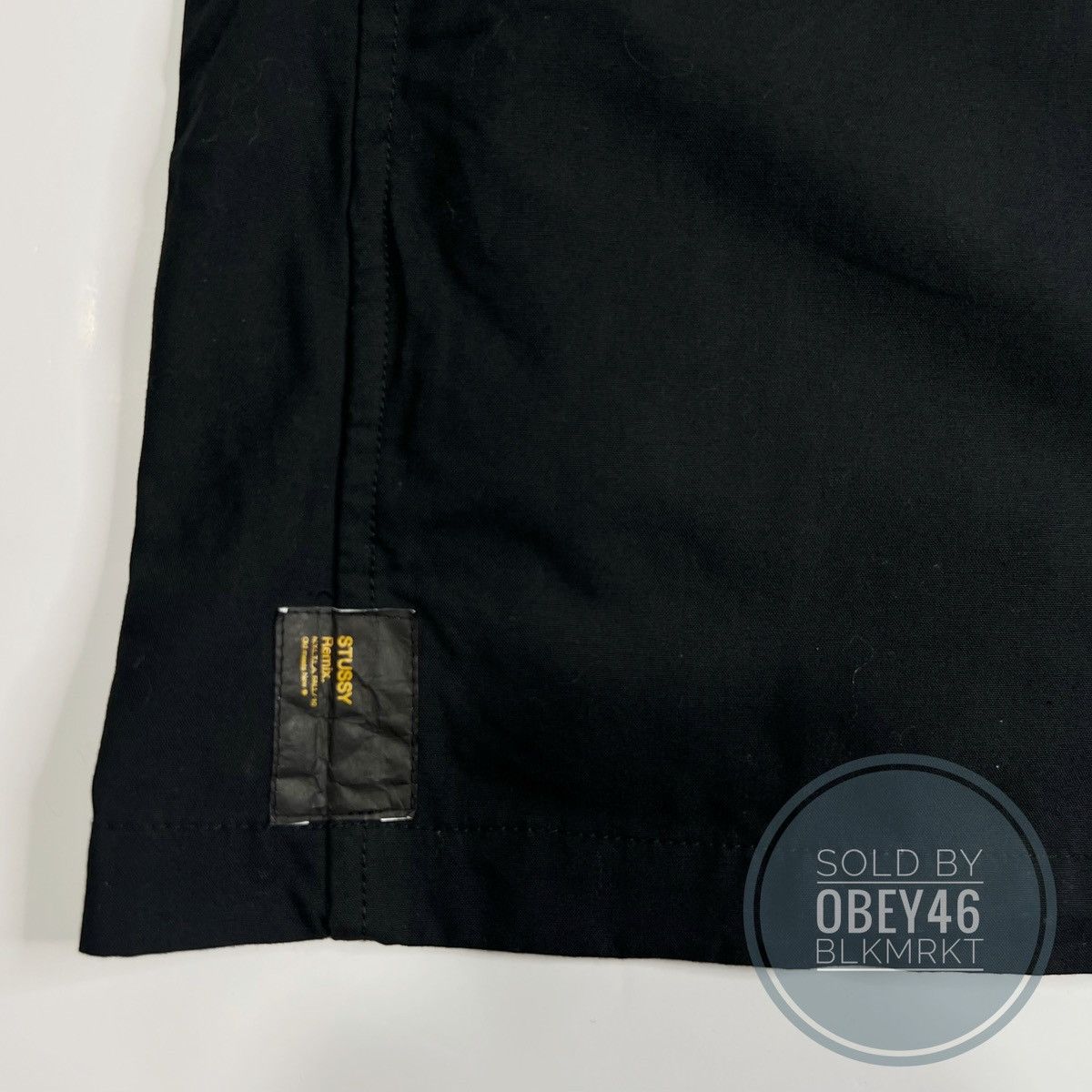 Stussy Vintage Stussy Hooded Remix Parka Jacket Black Size US M / EU 48-50 / 2 - 6 Thumbnail