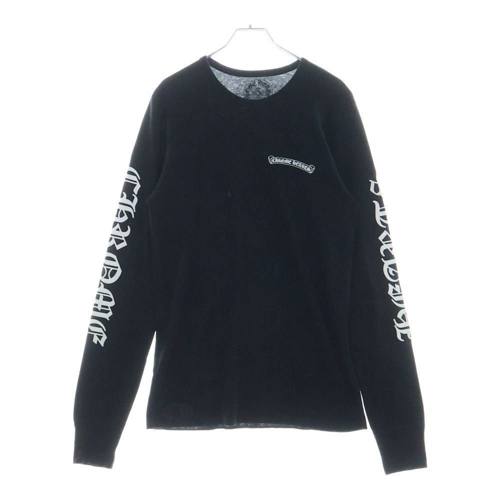CHROME HEARTS Long Sleeve Scroll Label Thermal T-Shirt