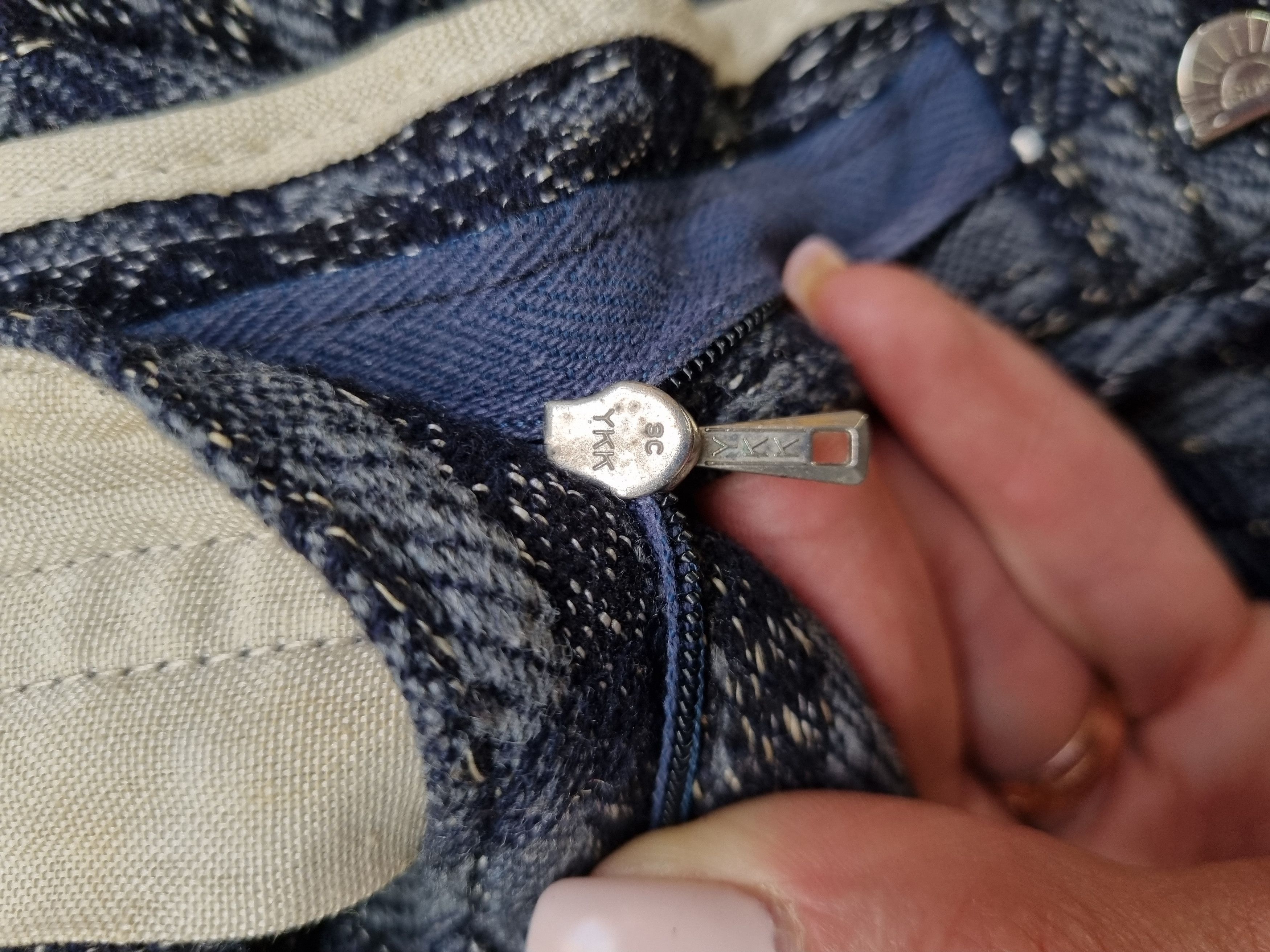 Seditionaries × Vintage 90s Unique Gorgeous Knitted Wool Pants Missoni Style Size US 33 - 13 Thumbnail