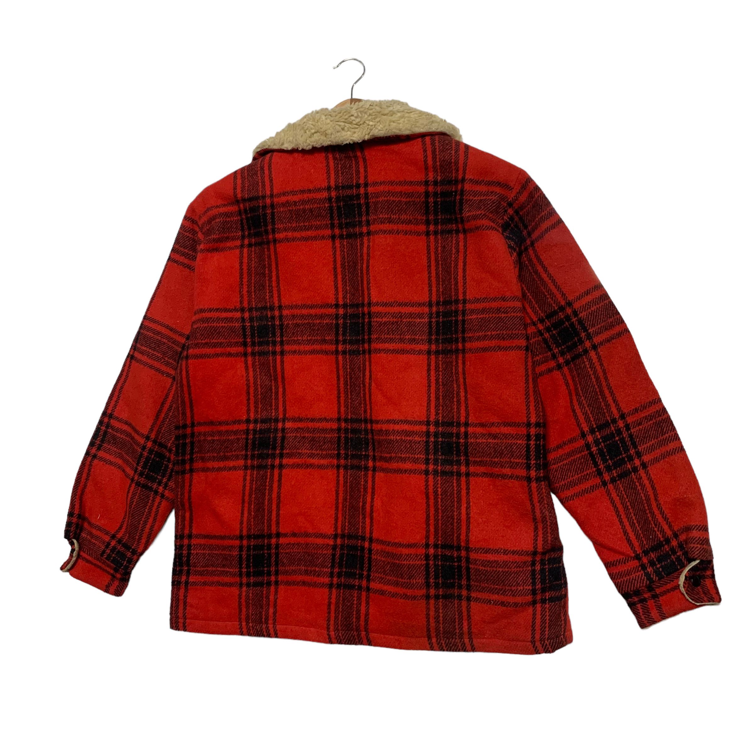 Sears Vintage 70s Sears Western Tartan Jacket Size US L / EU 52-54 / 3 - 5 Thumbnail
