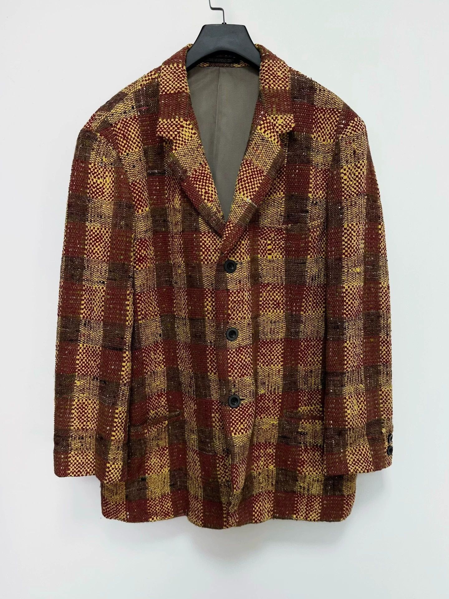 Yohji Yamamoto Multi Checkered Light Jacket Size S Size US S / EU 44-46 / 1 - 1 Thumbnail