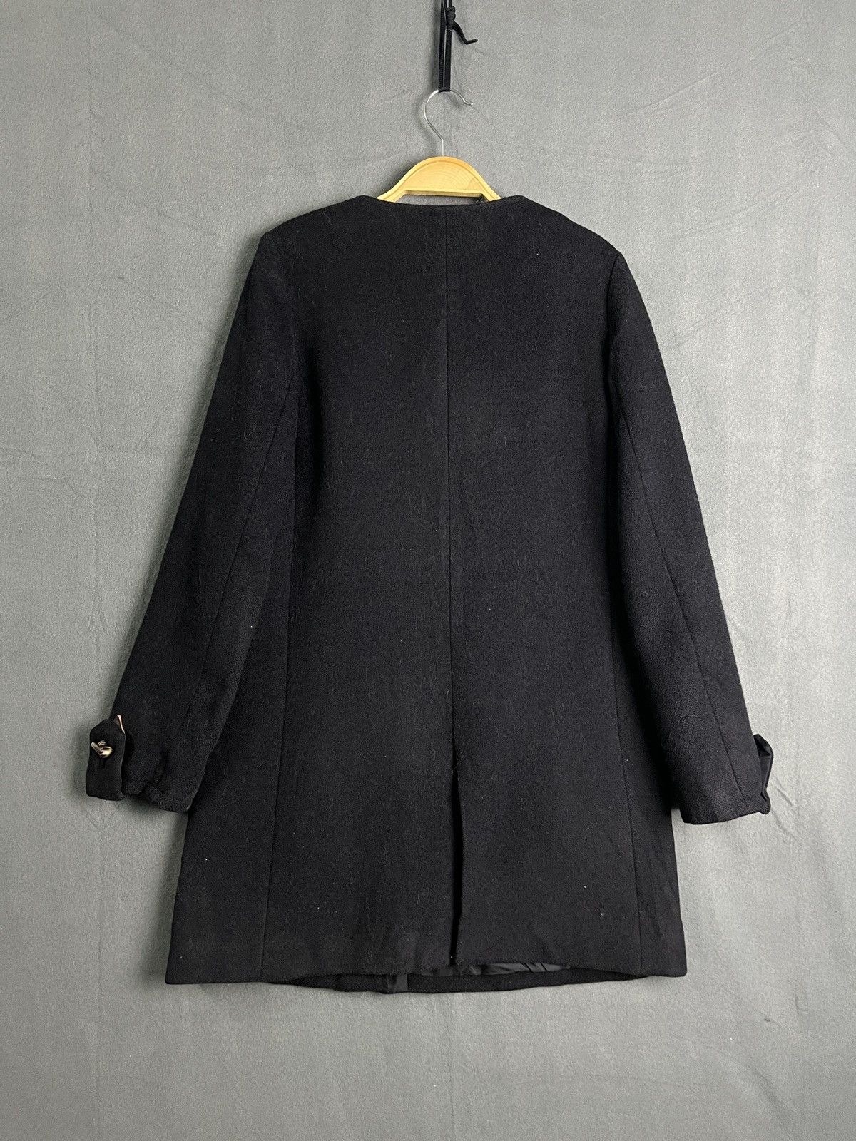 A.P.C. A.P.C Black Wool Coat Size XS / US 0-2 / IT 36-38 - 2 Thumbnail