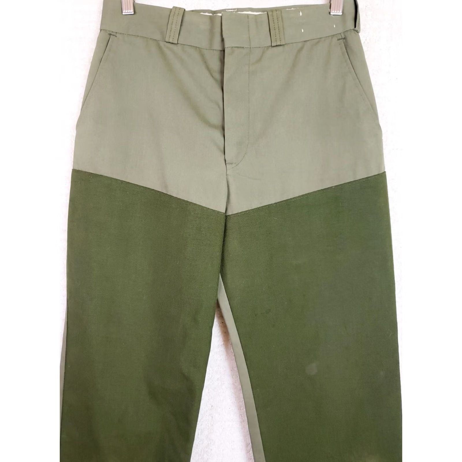 J Brand VINTAGE Rattlers Brand Brush Pants Pants 30X31 Green USA Made Hunting Outdoor Brush Guard 5-Pocket Mens Regular Inseam 31 Black? Size US 30 / EU 46 - 2 Thumbnail