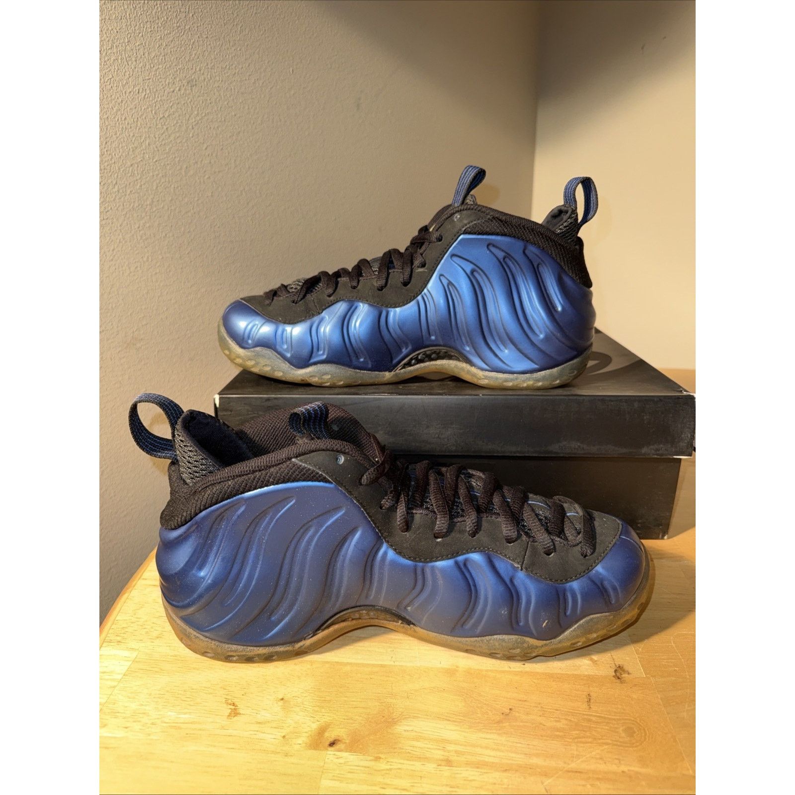 Nike NIKE AIR FOAMPOSITE ONE "ROYAL" 2011 - MEN SIZE 8.5 Size US 8.5 / EU 41-42 - 4 Thumbnail