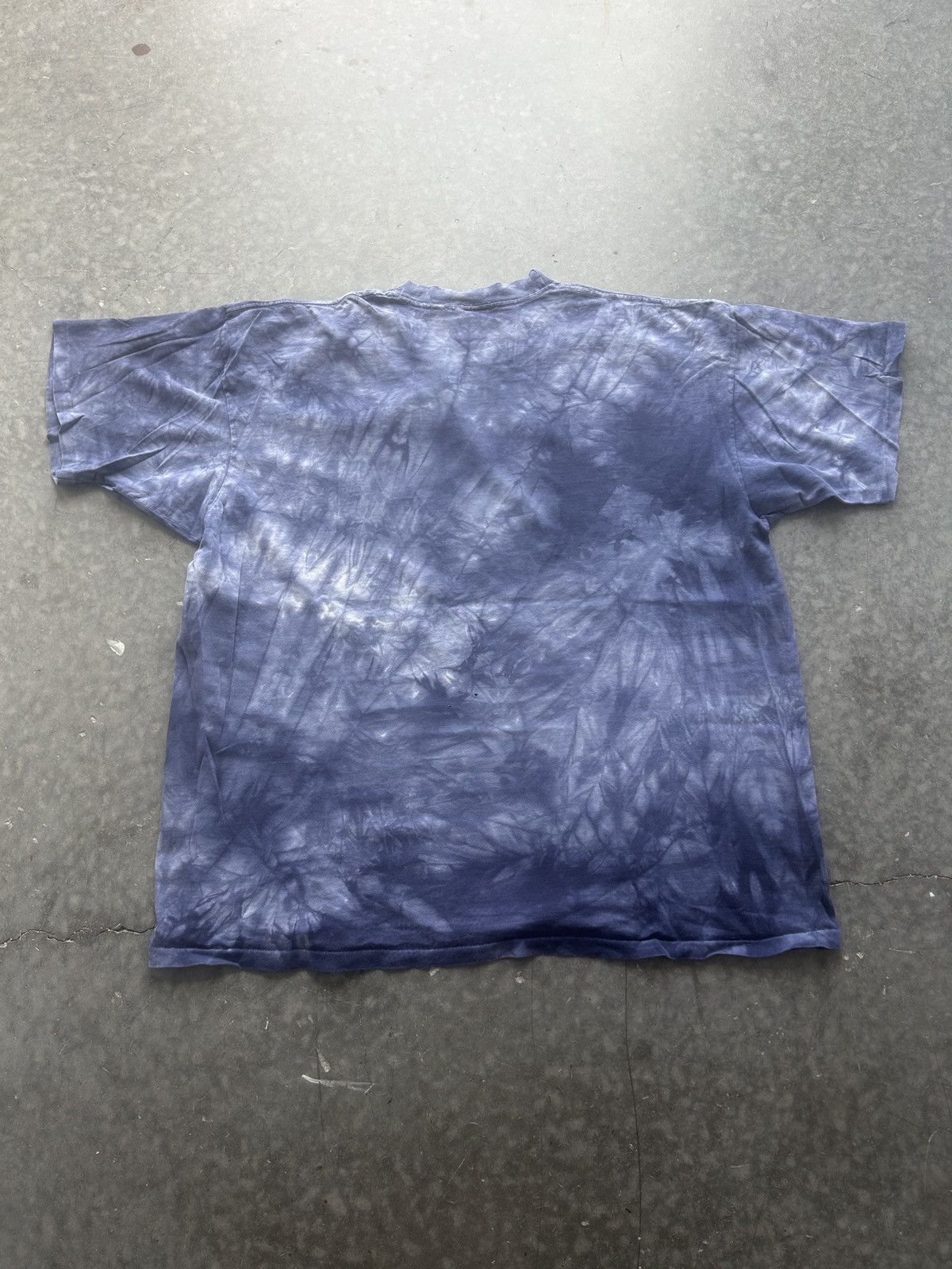 The Mountain × Vintage Vintage 90s The Mountain Tie Dye Graphic Tee Size US XXL / EU 58 / 5 - 10 Thumbnail
