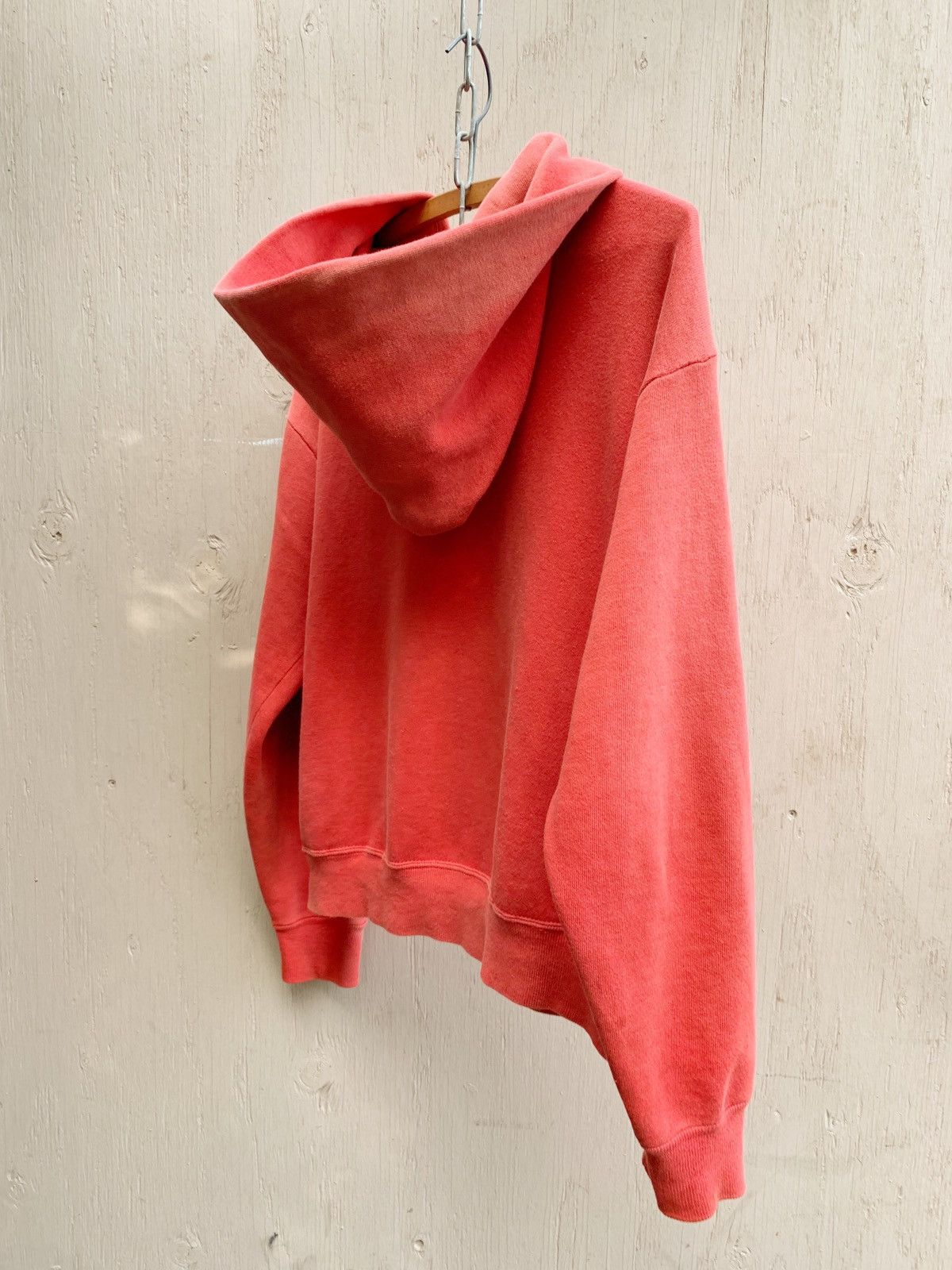 Vintage 1960s Sun Faded Distressed BOXY Blank Zip Hoodie ERD GRUNGE Size US S / EU 44-46 / 1 - 2 Thumbnail