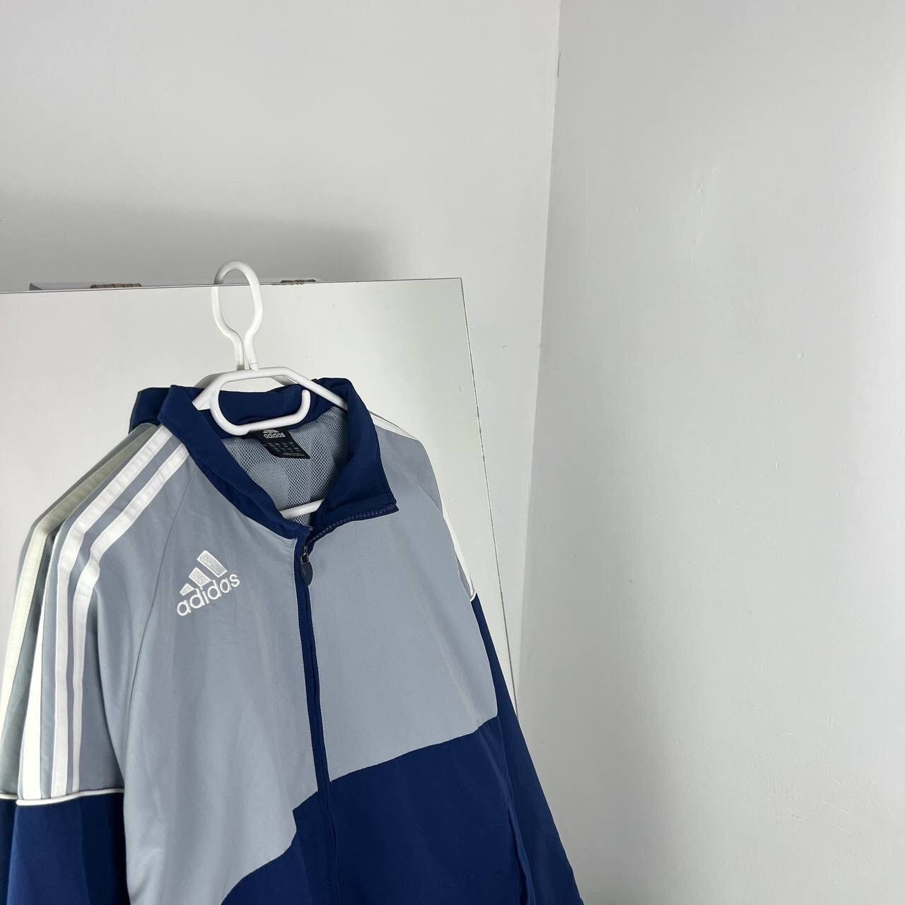 Adidas Adidas Vintage 90s Retro Zip Jacket Y2K Style Baggy Fit Size US M / EU 48-50 / 2 - 2 Thumbnail