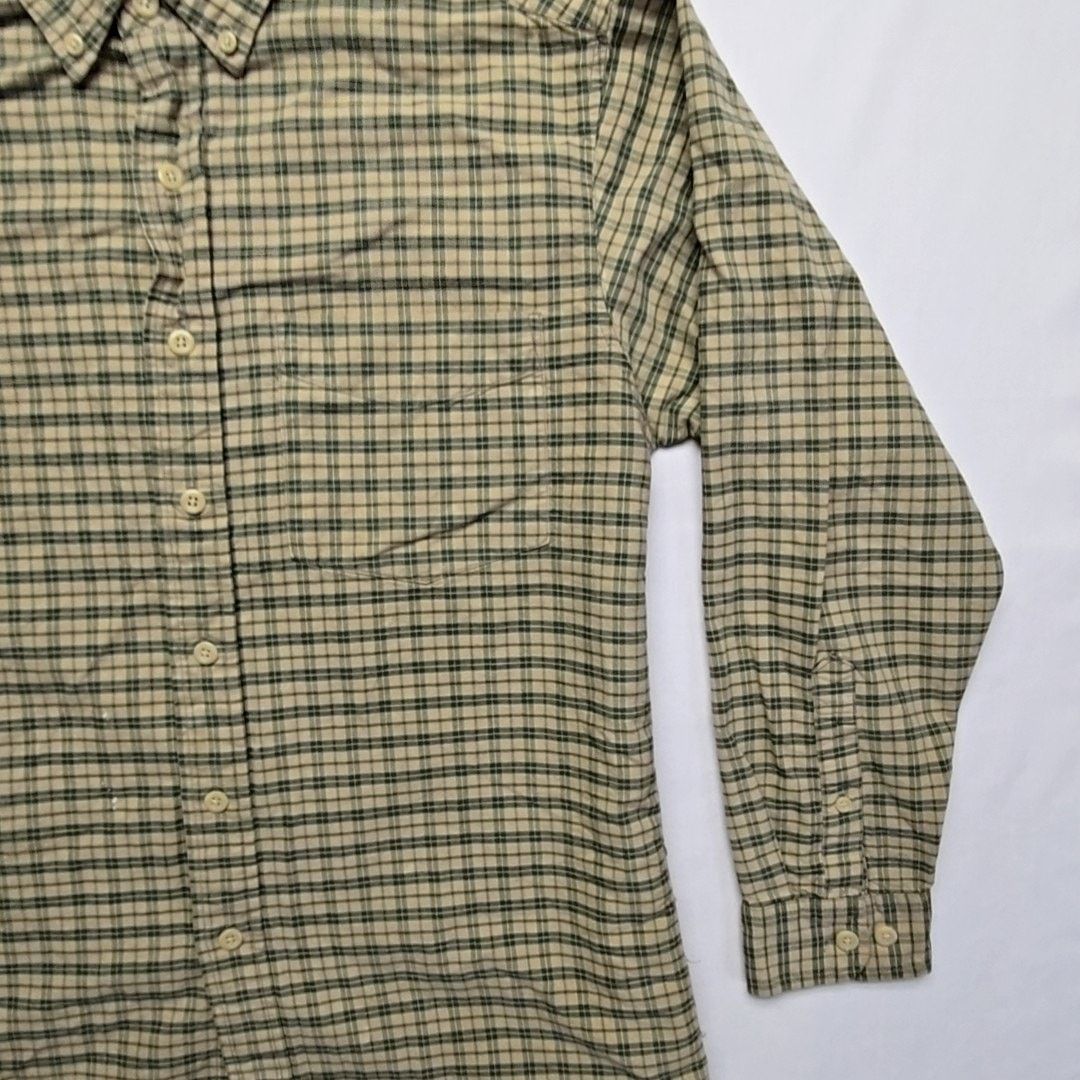 Northwest Territory NWT Naturals Plaid Shirt Button Down Brown Checkered S Size US S / EU 44-46 / 1 - 2 Thumbnail