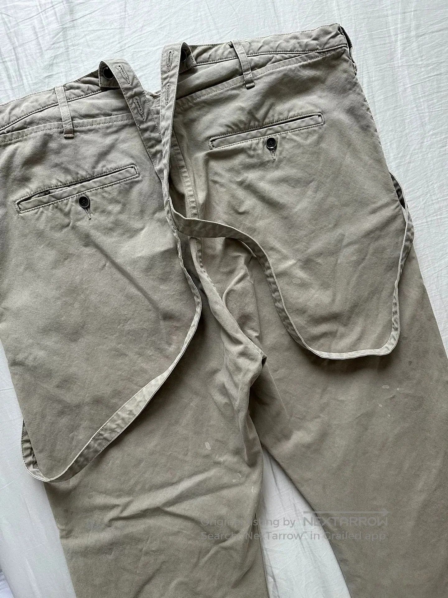 Visvim Visvim Traveller Braces Pants DMGD. Size US 27 - 6 Thumbnail