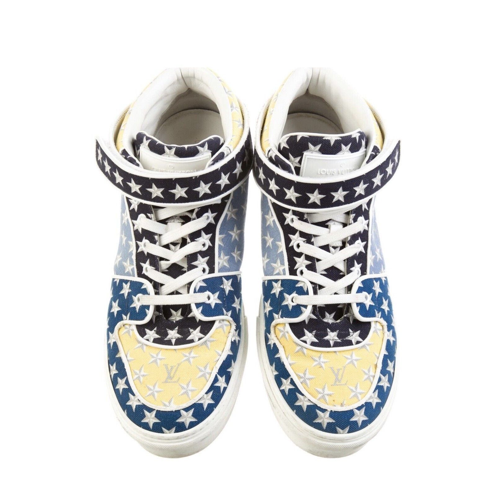 Louis Vuitton Louis Vuitton Acapulco Monogram Blue Stars Sneakers Size 9.5 Size US 9.5 / EU 42-43 - 1 Thumbnail