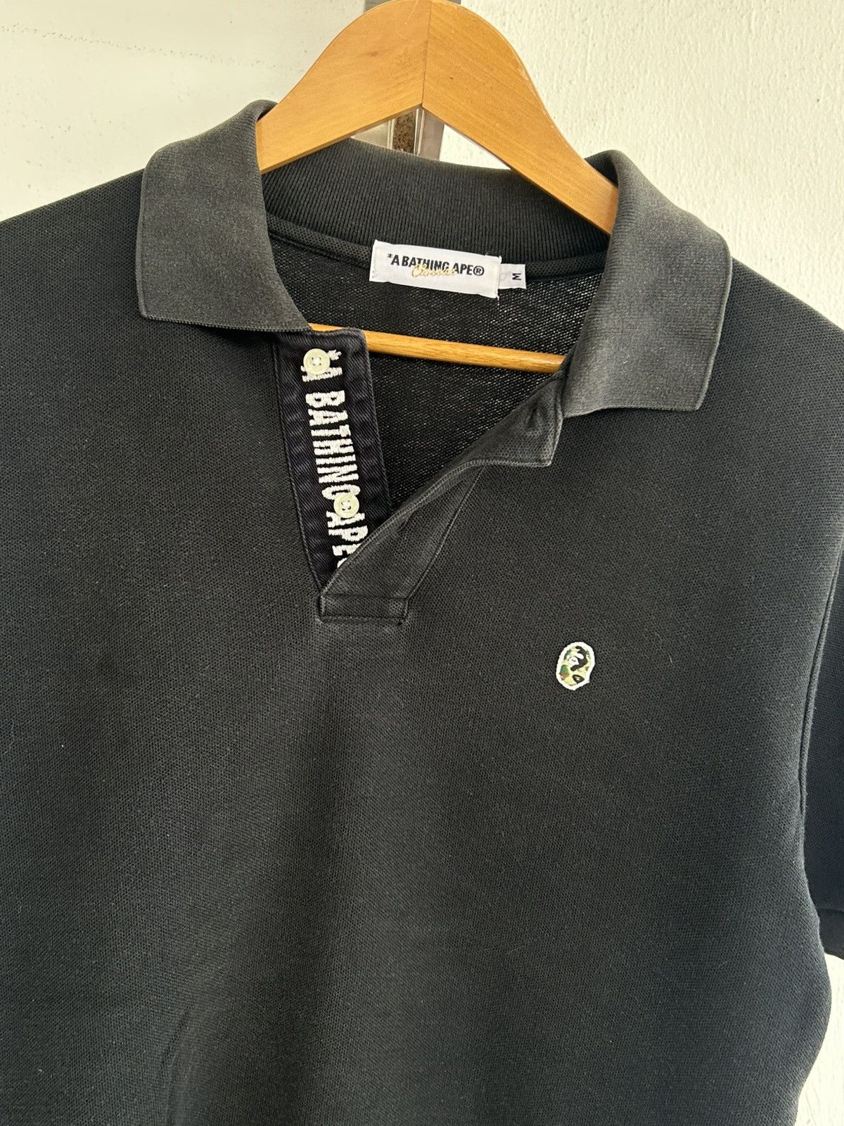 Bape Bathing Ape Classics 1 point Polo Black Size US L / EU 52-54 / 3 - 4 Thumbnail