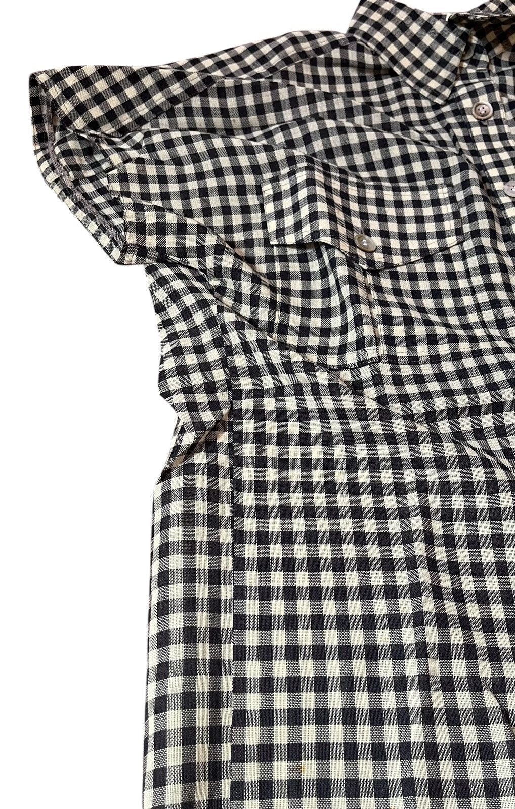 Issey Miyake Vintage issey miyake classic plaid sleeveless shirt Size US S / EU 44-46 / 1 - 2 Thumbnail