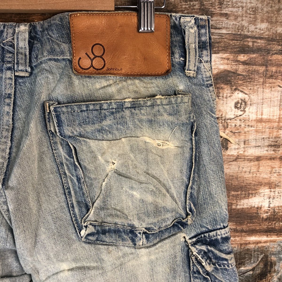 Johnbull DL John Bull Blue Multipocket Denim Pants #A2069 Size US 32 / EU 48 - 17 Thumbnail