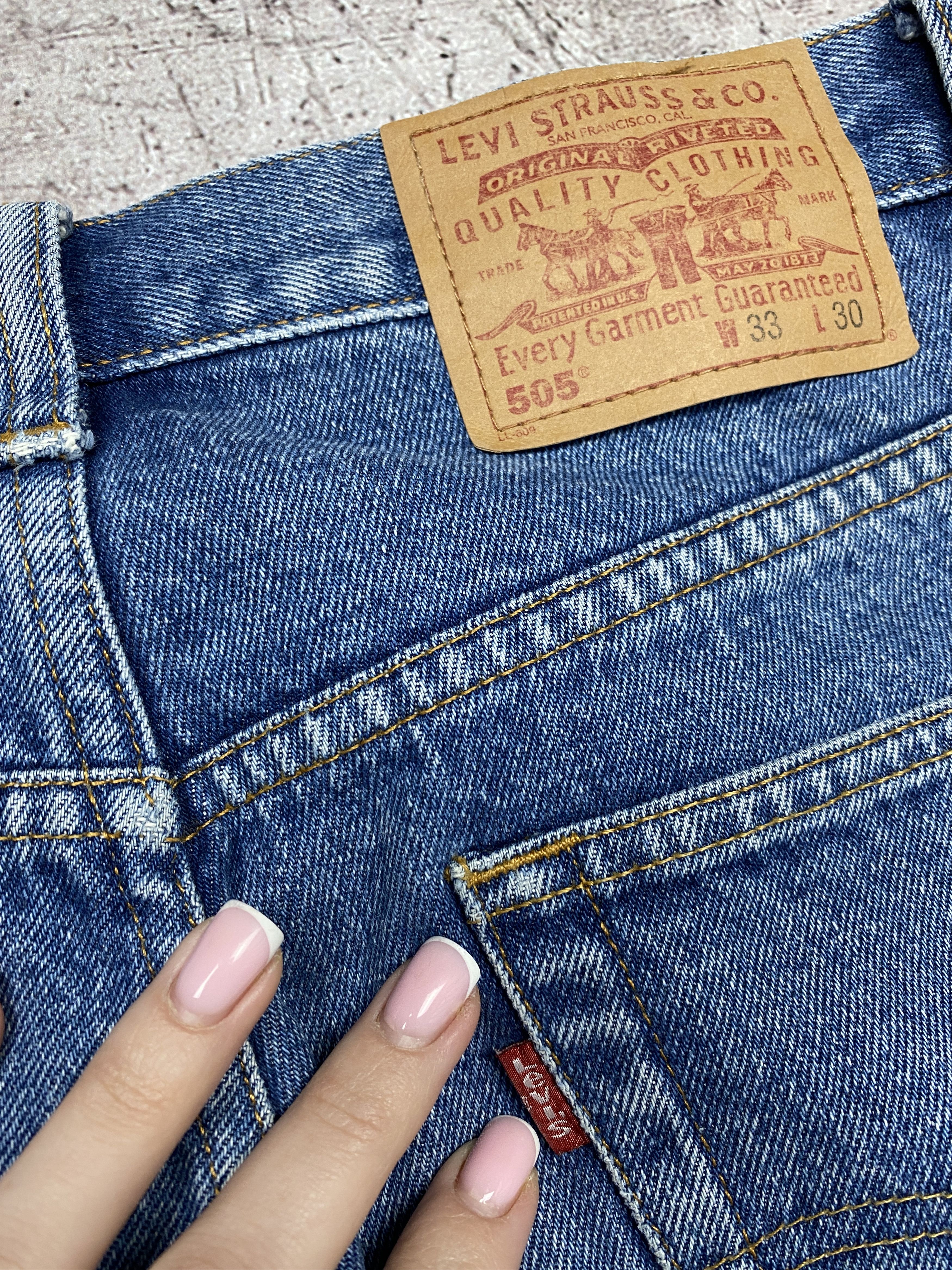 Levi's × Levi's Vintage Clothing × Vintage Levi's 90s Vintage Mens Denim Pants Jeans Size US 33 - 3 Thumbnail