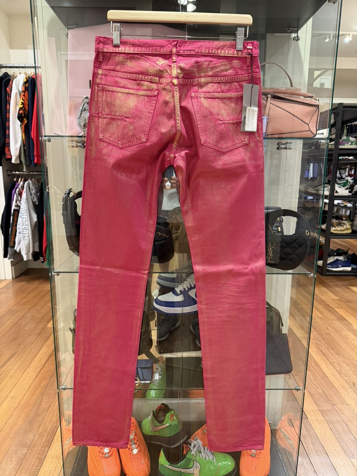 Dior Dior ‘planisphere’ Denim Jeans - Pink Size US 31 - 2 Thumbnail