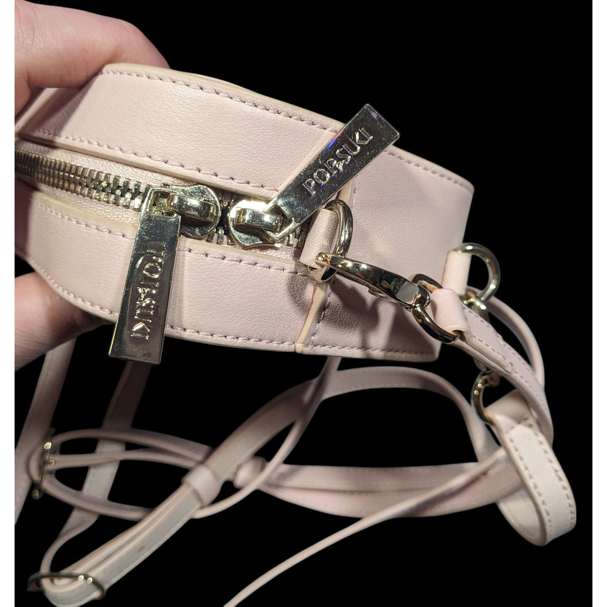 Other Pop & Suki J Monogram Light Pink Crossbody Bag Size ONE SIZE - 2 Thumbnail