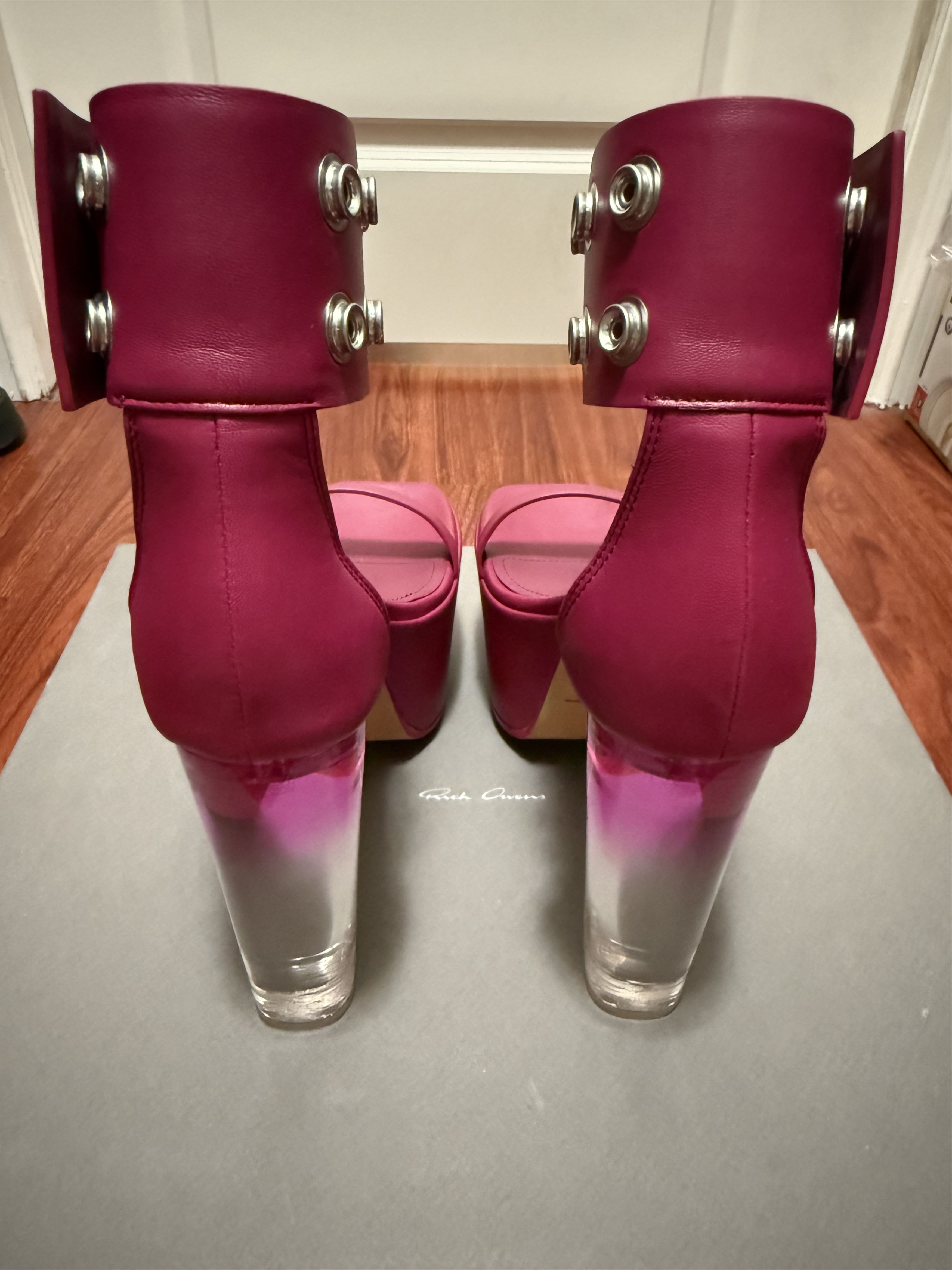 Rick Owens Pink heels Size US 6 / IT 36 - 4 Thumbnail
