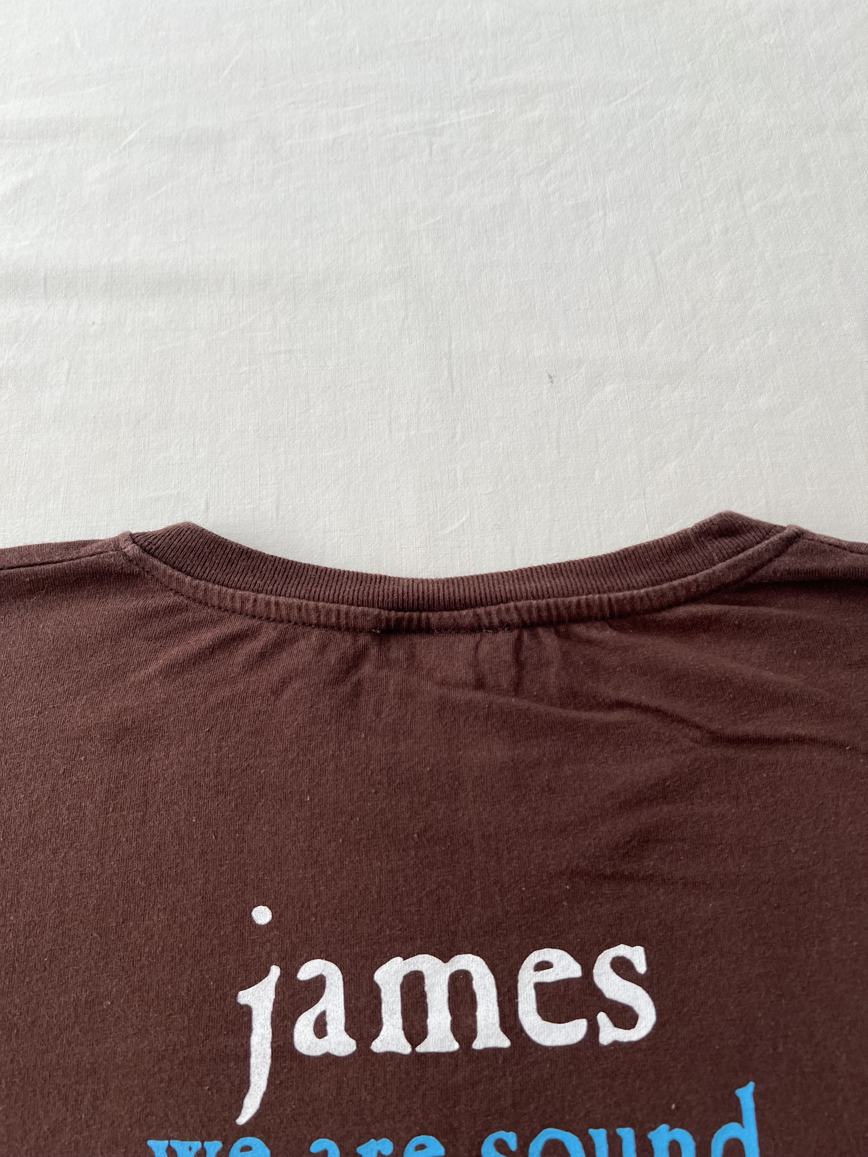 Band Tees Vintage 2008 James We are Sound Brown Rock Band T-shirt Size US XL / EU 56 / 4 - 15 Thumbnail