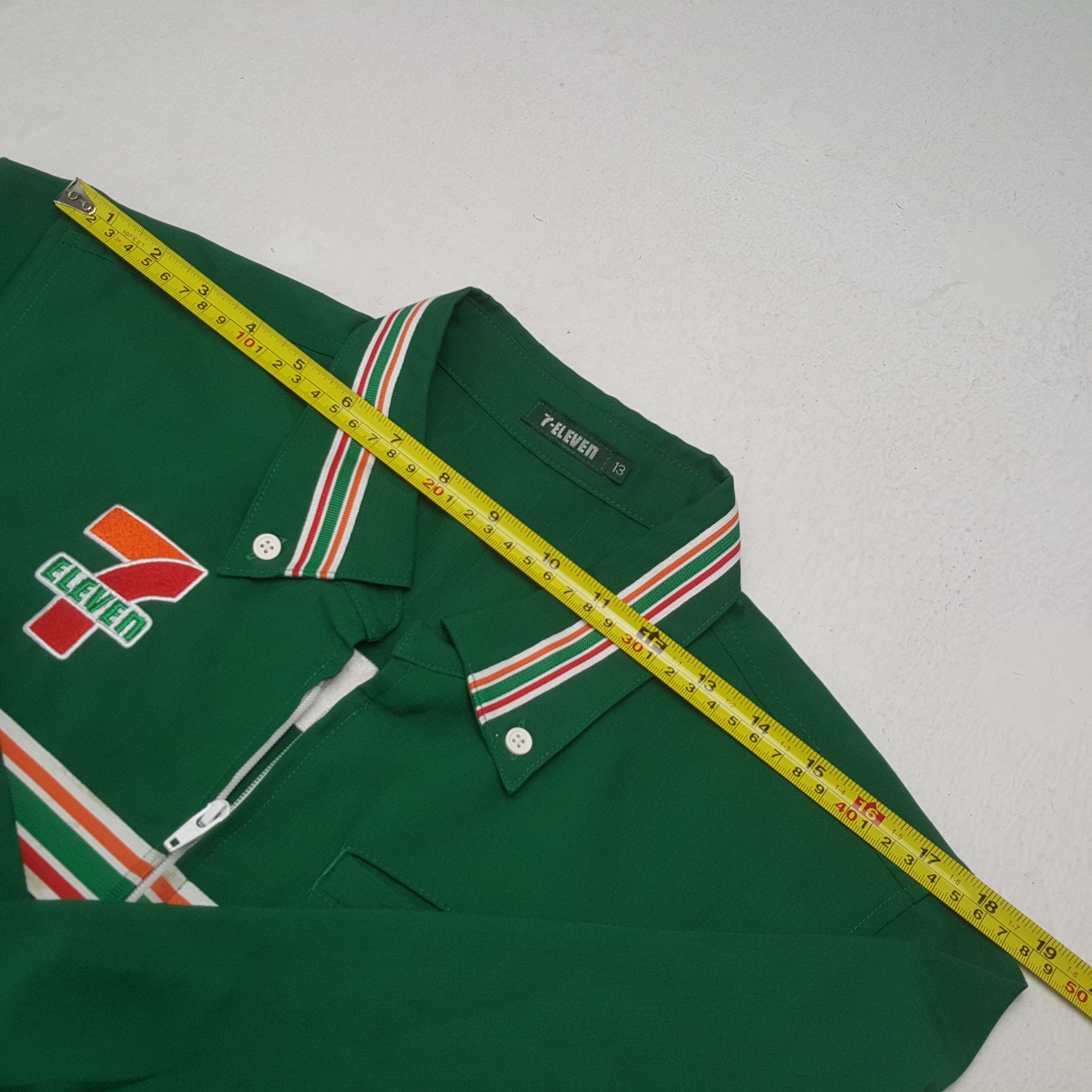 Japanese Brand × Vintage Vintage 7-ELEVEN Japan Workers Uniform Shirt Jacket C285N7 Size US M / EU 48-50 / 2 - 10 Thumbnail