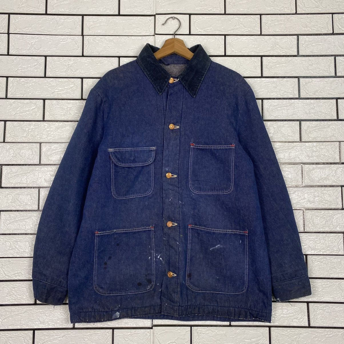 Vintage 🔥VINTAGE CHORE DETROIT JACKET BLANKET WORKER KAPITAL Size US M / EU 48-50 / 2 - 2 Thumbnail