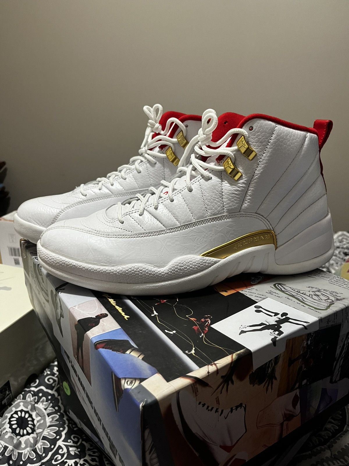 Jordan Brand FIBA Air Jordan 12 Size US 10.5 / EU 43-44 - 3 Thumbnail