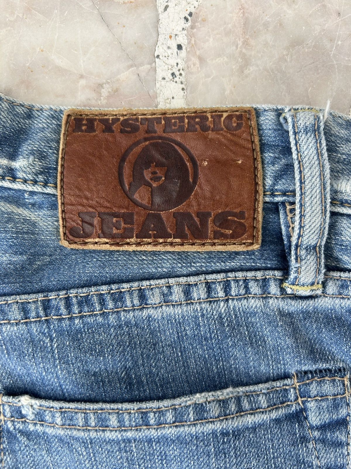 Hysteric Glamour Hysterics Japan X Ramones Lyrics Denim Size US 27 - 12 Thumbnail
